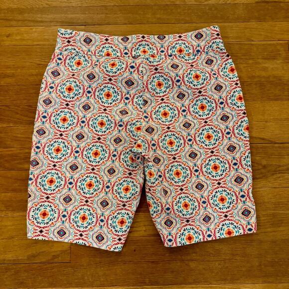 Croft & Barrow blue red floral casual golf shorts size 14
 b10 - Picture 5 of 5